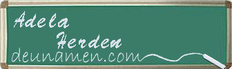 Adela Herden Visitenkarte